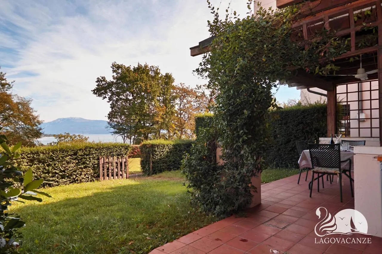 Vista Lago Padenghe sul Garda Italy